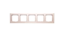 SONATA Ramka pięciokrotna szampański złoty R-5R/39