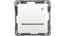 IMPRESJA Łącznik krzyżowy z podświetleniem ecru ŁP-4YS/m/27