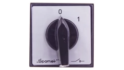 Łącznik krzywkowy 0-1 1P 16A do wbudowania ŁK15-1.825P03