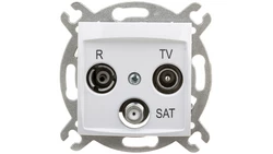 CARLA Gniazdo antenowe R-TV-SAT koncowe 1753-10