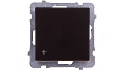 SONATA Łącznik krzyżowy czekoladowy metalik ŁP-4R/m/40