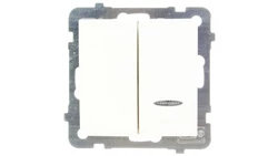 AS Łącznik świecznikowy z podświetleniem ecru ŁP-2GS/m/27