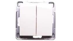 IMPRESJA Łącznik świecznikowy ecru ŁP-2Y/m/27