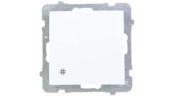 AS Łącznik krzyżowy biały ŁP-4G/m/00