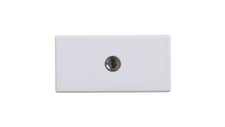 Simon Connect Gniazdo K45/2 audio żeńskie 3,5mm stereo mini-jack czysta biel K123B/9