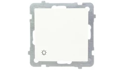 AS Przycisk /światło/ ecru ŁP-5G/m/27