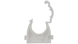 Uchwyt zamknięty do rur gładkich UZ 16 biały 68041 /100szt./