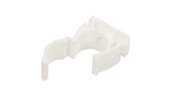 Uchwyt zamknięty do rur gładkich UZ 18 biały 68042 /100szt./