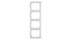 SISTENA LIFE Ramka poczwórna pionowa metalic 771308