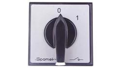 Łącznik krzywkowy 0-1 2P 16A do wbudowania ŁK15-1.828P03