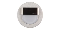 Oprawa przyschodowa RUEDA LED Light 10 V DC 0,8 W IP 20 6500 K szlif Inox