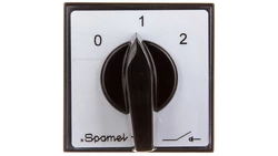 Łącznik krzywkowy 0-1-2 16A 1P do wbudowania ŁK16R-1.8318P03