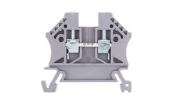 Złączka szynowa 2-przewodowa 2,5mm2 szara EURO 43408