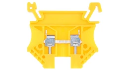 Złączka szynowa 2-przewodowa 2,5mm2 żółta EURO 43408N