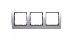 Berker B.3 Ramka aluminium potrójna 10133004