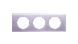 CELIANE Ramka potrójna stal niedz. Poziomy i pionowy 069103