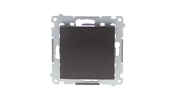 Simon 54 Łącznik jednobiegunowy, szybkozłącza, antracyt DW1.01/48