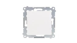 Simon 54 Łącznik jednobiegunowy, szybkozłącza, biały DW1.01/11