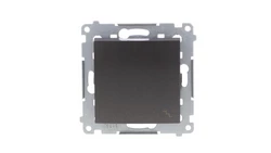 Simon 54 Łącznik schodowy, szybkozłącza, antracyt DW6.01/48