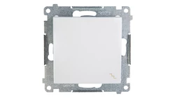 Simon 54 Łącznik schodowy biały DW6A.01/11