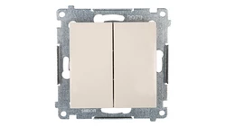 Simon 54 Łącznik świecznikowy kremowy DW5A.01/41