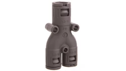 Rozdzielacz Y do węży osłonowych SILVYN KLICK-Y TPE 2x7/1x9 szary 61801090 /10szt./