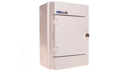 Rozdzielnica hermetyczna modułowa (500V AC ,1000V DC) 1x4 natynkowa IP65 RH-4ZB (z zamkiem) 36.06