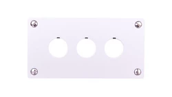 Płyta czołowa do montażu podtynkowego 3-otwory 22mm M22-E3 216544