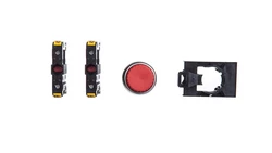 Przycisk bezpieczeństwa 22mm 1Z 1R IP65 przez obrót ST22-WR-11.