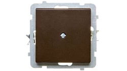 SONATA Zaślepka czekoladowy metalik Z-1R/m/40