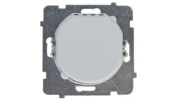 AS Ściemniacz przyciskowo-obrotowy /żarowy i halogenowy/ ecru ŁP-8G/m/27