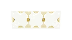 AS Puszka natynkowa potrójna ecru PNP-3G/27