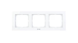 AS Ramka potrójna do łączników IP44 biała RH-3G/00