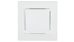 Łącznik Asfora krzyżowy biały z ramką EPH0500121