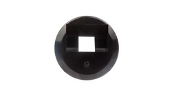 1930 Element centralny do gniazda przyłączeniowego UAE pojedynczego czarna 140701