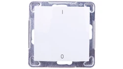 IMPRESJA Łącznik podwójny biały ŁP-11Y/m/00