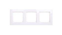 SONATA Ramka potrójna ecru R-3R/27