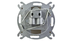 IMPRESJA Gniazdo antenowe RTV-SAT przelotowe ecru GPA-YSP/m/27