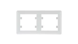 Lumina Soul Ramka podwójna pozioma biała WL5220