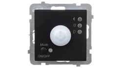 SONATA Elektroniczny czujnik ruchu czarny metalik ŁP-16R/m/33