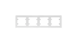 Lumina Soul Ramka poczwórna pozioma biała WL5240