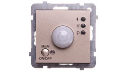 SONATA Elektroniczny czujnik ruchu szampański złoty ŁP-16R/m/39