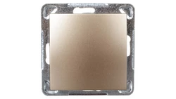 IMPRESJA Łącznik pojedynczy złoty metalik ŁP-1Y/m/28