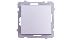 SONATA Łącznik pojedynczy srebro mat ŁP-1R/m/38