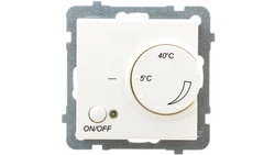 SONATA Regulator temperatury /czujnik podłogowy/ ecru RTP-1R/m/27