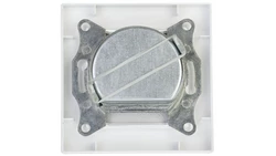 Gniazdo antenowe Asfora TV-SAT przelotowe 8dB białe z ramką EPH3400321