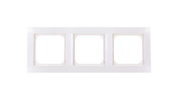 IMPRESJA Ramka potrójna ecru R-3Y/27