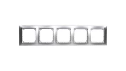 IMPRESJA Ramka pięciokrotna srebrna R-5Y/18