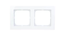 AS Ramka podwójna biała R-2G/00