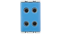 Zacisk rozgałęźny KE-66.2 Al 6-50 mm Cu 2.5-50 mm niebieski